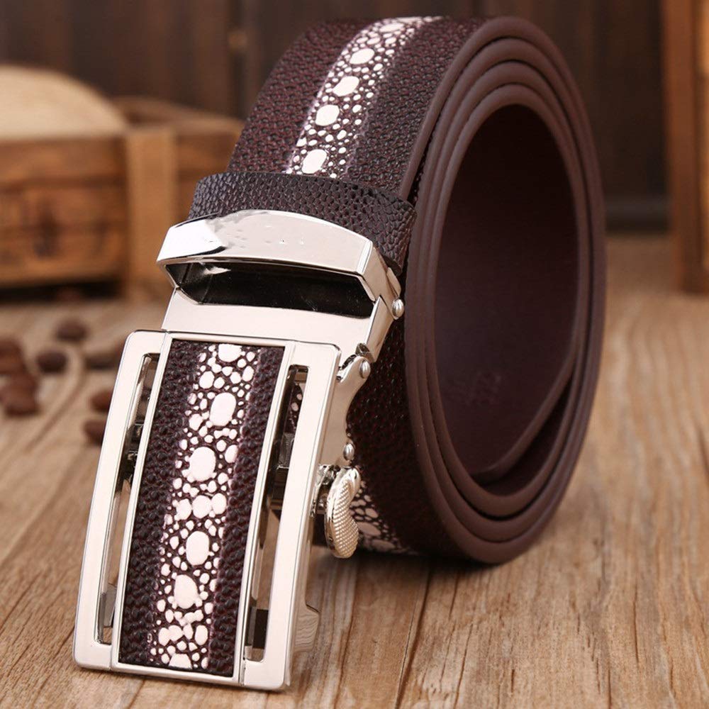 Amazon.co.jp: スタッズベルト メンズビジネス自動メタルバックル